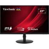 ViewSonic VG2708A computerskærm 68,6 cm (27") 1920 x 1080 pixel Fuld HD LED Sort, LED-skærm Sort, 68,6 cm (27"), 1920 x 1080 pixel, Fuld HD, LED, 5 ms, Sort