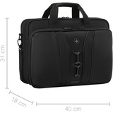 Wenger Legacy Black Series 16", Laptop Sort