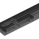 Wera 9850 Skumindsats til Kraftform Kompakt og Tool-Check PLUS sæt 1, tom, Depositum Sort/grå