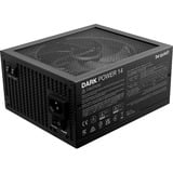 be quiet! Dark Power 14 1200 W - 80 Plus Titanium enhed til strømforsyning 20+4 pin ATX ATX Sort, PC strømforsyning Sort, 1200 W, 100 - 240 V, 1300 W, 50/60 Hz, 10 A, 5 A