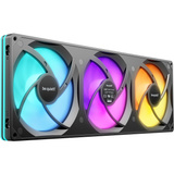 be quiet! Light Wings Pro IO 420mm, Sag fan Sort
