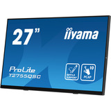 iiyama ProLite T2755QSC-B1 computerskærm 68,6 cm (27") 2560 x 1440 pixel Quad HD LCD Berøringsskærm Sort, LED-skærm Sort (mat), 68,6 cm (27"), 2560 x 1440 pixel, Quad HD, LCD, 5 ms, Sort