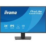 iiyama ProLite X2497HSU-B1, LED-skærm Sort (mat)