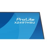 iiyama ProLite X2497HSU-B1, LED-skærm Sort (mat)