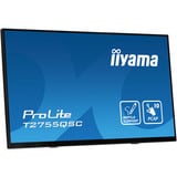 iiyama T2755QSC-B1, LED-skærm Sort (mat)