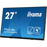 iiyama T2755QSC-B1, LED-skærm Sort (mat)