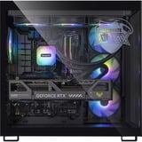 ALTERNATE Custom PC Series • aTTaX E-Sport Gaming-PC, Gaming PC Sort/gennemsigtig