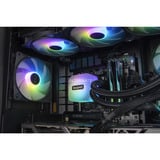 ALTERNATE Gaming PC Sort/gennemsigtig