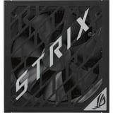 ASUS ROG Strix 850W Platinum (ROG Equalizer), PC strømforsyning Sort, 850 W, 100 - 240 V, Aktiv, 130 W, 850 W, 130 W