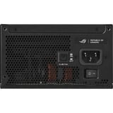 ASUS ROG Strix 850W Platinum (ROG Equalizer), PC strømforsyning Sort, 850 W, 100 - 240 V, Aktiv, 130 W, 850 W, 130 W