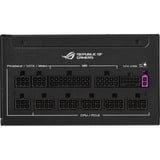 ASUS ROG Strix 850W Platinum (ROG Equalizer), PC strømforsyning Sort, 850 W, 100 - 240 V, Aktiv, 130 W, 850 W, 130 W