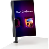 ASUS ZenScreen MB229CF computerskærm 54,6 cm (21.5") 1920 x 1080 pixel Fuld HD LED Sort, LED-skærm Sort/Sølv, 54,6 cm (21.5"), 1920 x 1080 pixel, Fuld HD, LED, 5 ms, Sort