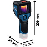 Bosch GTC 12V-450-13 Professional, 0601083901, Thermodetektor Blå/Sort