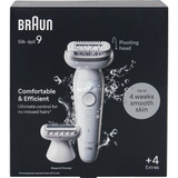 Braun SES9-041, Epilator Hvid/Sølv