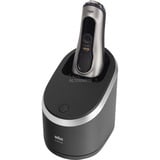 Braun Series 9 Pro+ 9565cc Wet & Dry Folie shaver Trimmer Metallic rustfrit stål/Sort, Folie shaver, Metallic, Batteri, Lithium-Ion (Li-Ion), 60 min., Kasse