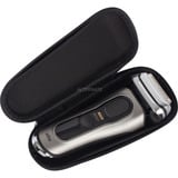 Braun Series 9 Pro+ 9565cc Wet & Dry Folie shaver Trimmer Metallic rustfrit stål/Sort, Folie shaver, Metallic, Batteri, Lithium-Ion (Li-Ion), 60 min., Kasse