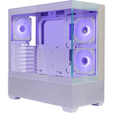 Cooler Master E690-WHNN-S00, Towerkabinet Hvid/træ