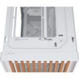 Corsair CC-9011354-WW, Towerkabinet Hvid/træ