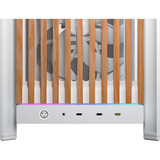 Corsair CC-9011354-WW, Towerkabinet Hvid/træ