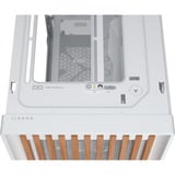 Corsair FRAME 5000D WOOD RS, Towerkabinet Hvid/træ
