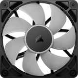 Corsair RS120 ARGB, Sag fan Sort