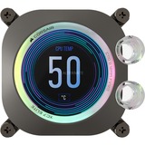 Corsair iCUE XC7 RGB ELITE LCD CPU-vandkøler, CPU køler Sort/grå