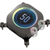 Corsair iCUE XC7 RGB ELITE LCD CPU-vandkøler, CPU køler Sort/grå