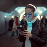 Creative Zen Hybrid, Hovedtelefoner Hvid