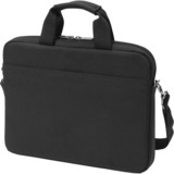 DICOTA Eco Slim Case BASE taske og etui til notebook 35,8 cm (14.1") Sort, Laptop grå, 35,8 cm (14.1"), Skulderrem, 350 g