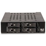 DeLOCK 3,5″ udskiftningsramme til 4 x M.2 NVMe SSD, Indramning 