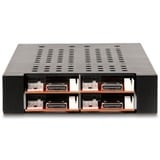 DeLOCK 3,5″ udskiftningsramme til 4 x M.2 NVMe SSD, Indramning 