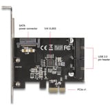 DeLOCK PCI Express x1 kort til 2 x interne USB 5 Gbps stiftstik, Interface card 