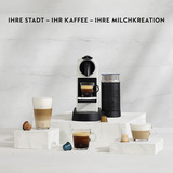 DeLonghi NESPRESSO® CitiZ&Milk EN267WAE Kapselmaskine fra , Hvid, Kapsel maskine Hvid/Sølv, Hvid, Filter kaffemaskine, 1 L, Kaffekapsel, 1710 W, Hvid