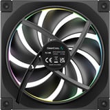 DeepCool R-FL14R-BKAPN1-G, Sag fan Sort