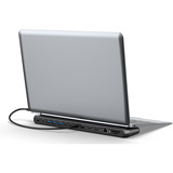 Digitus DA-70919, Docking station grå/Sort