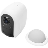 Digitus DN-18600 overvågningskamera IP-sikkerhedskamera Udendørs Kugle 1920 x 1080 pixel Væg Hvid, IP-sikkerhedskamera, Udendørs, Trådløs, 60 m, Kugle, Væg