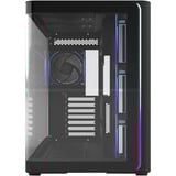 FSP M580PLUS Midi Tower Sort, Towerkabinet Sort, Midi Tower, PC, Sort, ATX, micro ATX, Mini-ITX, Glas, SPCC, 16 cm