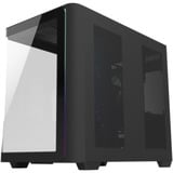 FSP M580PLUS Midi Tower Sort, Towerkabinet Sort, Midi Tower, PC, Sort, ATX, micro ATX, Mini-ITX, Glas, SPCC, 16 cm