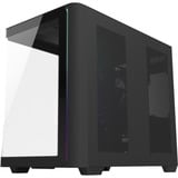 FSP M580-BP Midi Tower Sort, Towerkabinet Sort, Midi Tower, PC, Sort, ATX, micro ATX, Mini-ITX, Glas, SPCC, 16 cm