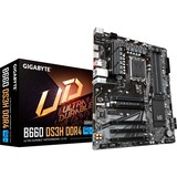 GIGABYTE B660 DS3H DDR4 bundkort Intel B660 LGA 1700 ATX Intel, LGA 1700, Intel® Celeron®, Intel® Core™ i3, Intel® Core™ i5, Intel® Core™ i7, Intel® Core™ i9, Intel® Pentium®, DDR4-SDRAM, 128 GB, DIMM