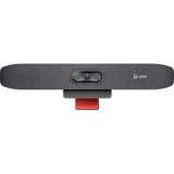HP Poly Studio R30 USB Video Bar and BT Remote with HP USB-C Dock G5 (ABB), Konferencesystem Sort, 4K Ultra HD, 3840 x 2160 pixel, 120°, Sort
