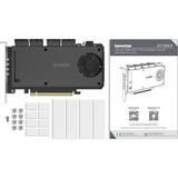 Icy Dock ExpressSlot Slide MB204MP-B, Interface card Sort