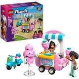 LEGO Friends Candyfloss-bod og scooter, Bygge legetøj Byggesæt, 6 År, Plast, 110 stk, 138 g