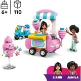 LEGO Friends Candyfloss-bod og scooter, Bygge legetøj Byggesæt, 6 År, Plast, 110 stk, 138 g