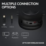 Logitech 981-001275, Gaming headset Magenta
