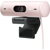 Logitech Brio 500, Webcam Rosa/Sort