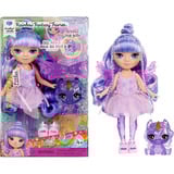 MGA Entertainment Rainbow High Littles Rainbow Fantasy Fairies Doll- Amethyst (purple), Dukke Rainbow High Littles Rainbow Fantasy Fairies Doll- Amethyst (purple), Mode dukke, Hunstik, 4 År, Dreng/Pige, 140 mm, Flerfarvet
