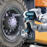 Makita Batteridrevet slagboremaskine DTW1005Z, 18 Volt, Schlagskruemaskine Blå/Sort