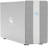 OWC Mercury Elite Pro Dual HDD/SSD kabinet Sølv 2.5/3.5", Drev kabinet Sølv, HDD/SSD kabinet, 2.5/3.5", SATA, 10 Gbit/sek., USB-tilslutning, Sølv