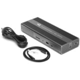 OWC Thunderbolt Go Dock, Docking station Sølv